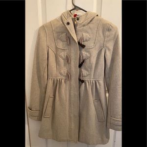 Long wool jacket